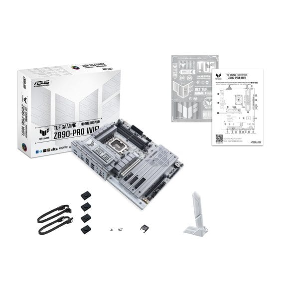 Asus Tuf Gaming Z890 Pro Wifi 9066mhz (oc) Ddr5 Socket Lga1851 M.2 Hdmi Dp Atx Moederbord 8