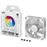 ASUS TUF TR120 ARGB 120mm Witte Behuizing Ventilator