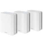 ASUS ZenWiFi BT10 BE18000 Tri-Band WiFi 7 AiMesh Draadloos Mesh Systeem (Wit, 3-Pack)