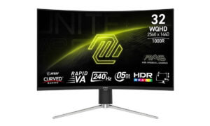 MSI MAG 325CQRXF E2 Gaming Monitor h1