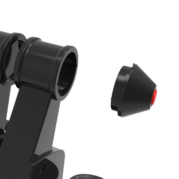 Robuuste gaming controller met verstelbare knop en ergonomisch ontwerp voor optimale gaming ervaring. Geschikt voor professionele gamers en game-liefhebbers.