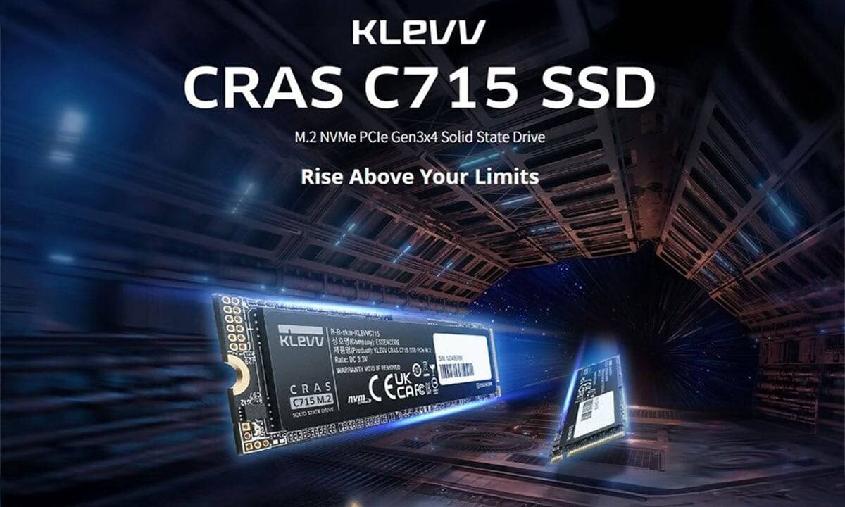 KLEVV Cras C715 NVMe PCIe Gen3 x4 M.2 SSD