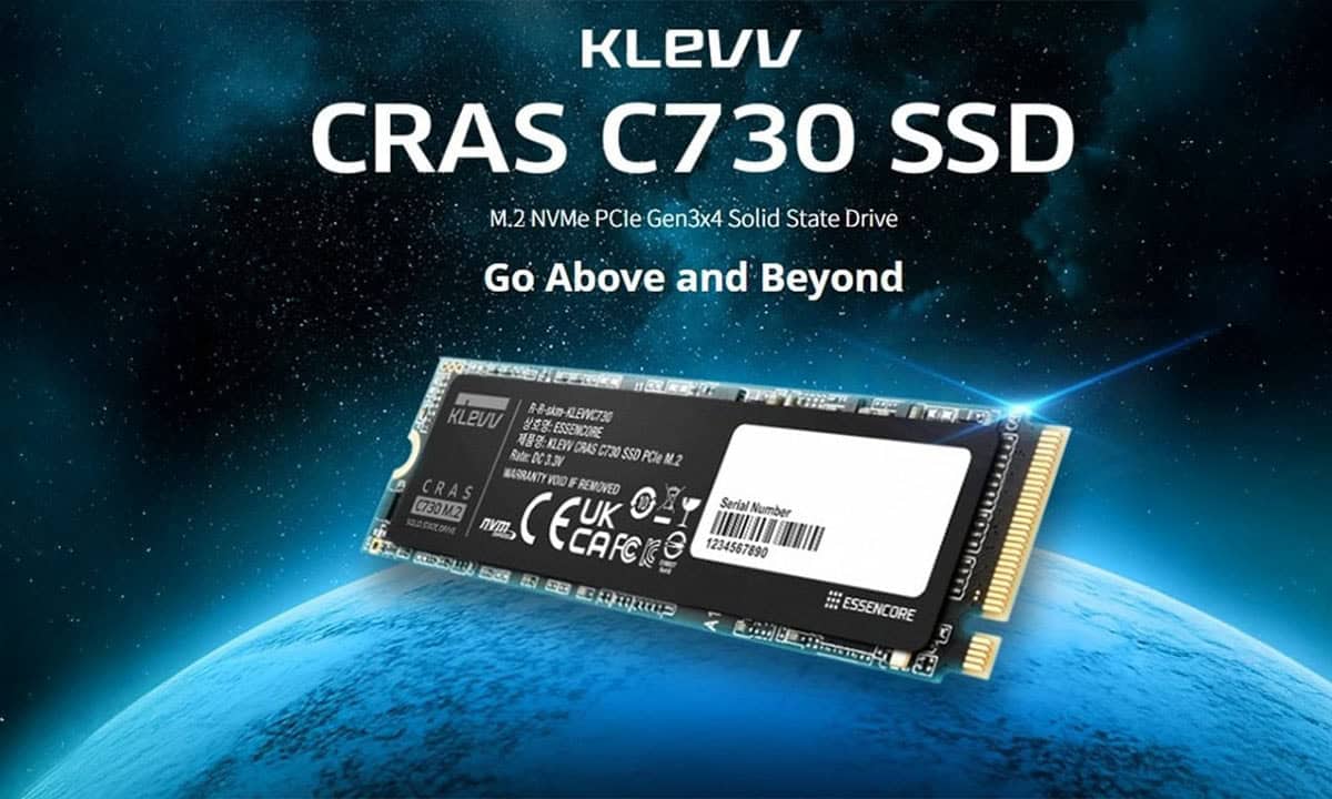 KLEVV Cras C730 NVMe PCIe Gen3 x4 M.2 SSD
