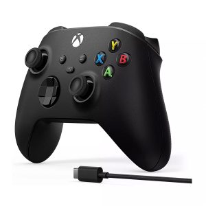 Microsoft Xbox Draadloze Controller Carbon Black Usb C Kabel 2
