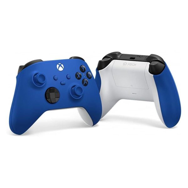Microsoft Xbox Draadloze Controller Standaard Shock Blue 4