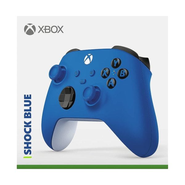 Microsoft Xbox Draadloze Controller Standaard Shock Blue 5