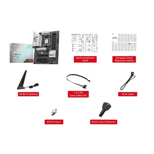 Msi B850 Gaming Plus Wifi 8200mhz (oc) Ddr5 Socket Am5 M.2 Dp Atx Moederbord 7