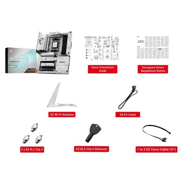 Msi B850 Gaming Plus Wifi Pz 8200mhz (oc) Ddr5 Am5 Socket M.2 Dp Atx Moederbord 11