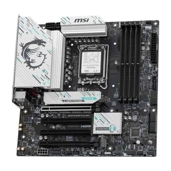 Msi B860m Gaming Plus Wifi 8600mhz (oc) Ddr5 Socket Lga1851 M.2 Hdmi Dp Matx Moederbord 3