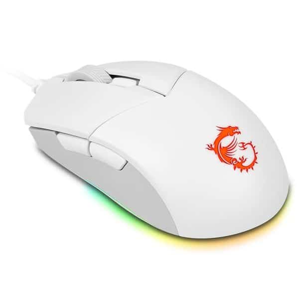Msi Clutch Gm11 White Gaming Muis 2