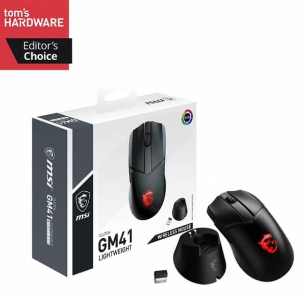 Msi Clutch Gm41 Lightweight Wireless Rgb Gaming Muis 5