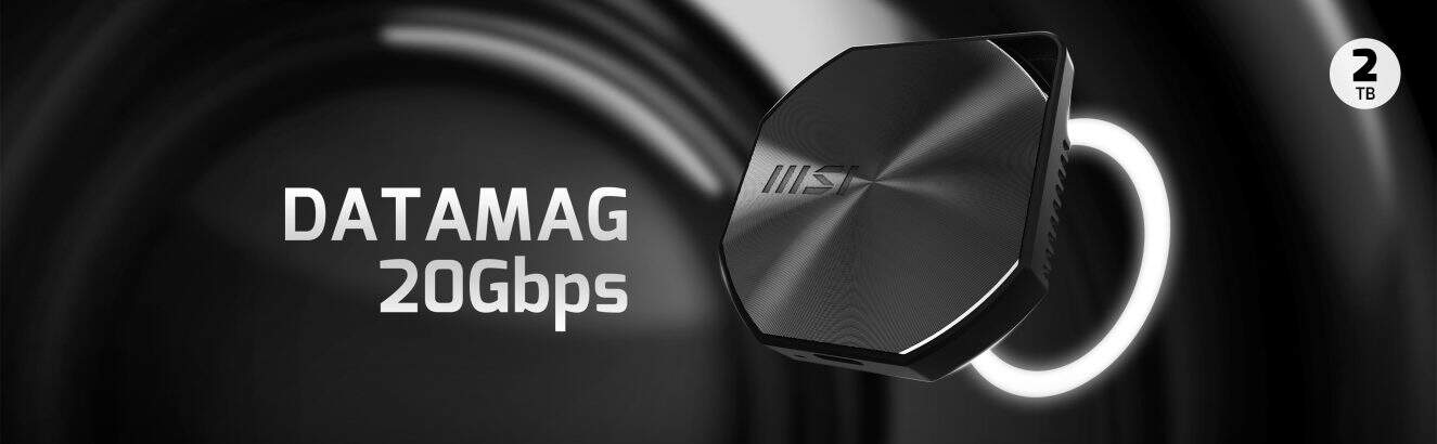 MSI DATAMAG 20Gbps 2TB Draagbare SSD H1