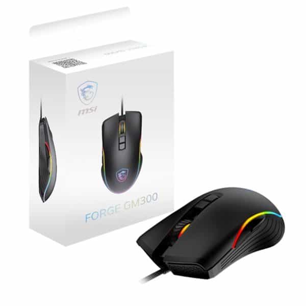 Msi Forge Gm300 Zwart Bedrade Gaming Muis 5