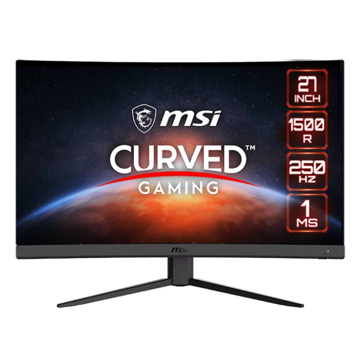 Msi G27c4x 27 Inch 250hz 1ms Freesync Premium Full Hd Curved Gaming Monitor 1