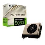 MSI GeForce RTX 5060 8G INSPIRE ITX OC 8GB GDDR7 128 Bit DLSS 4 Grafische Kaart