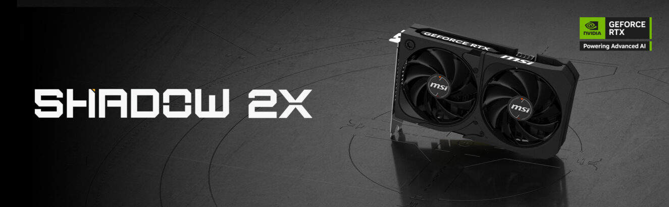 MSI GeForce RTX 5060 8G SHADOW 2X OC Grafische Kaart H1