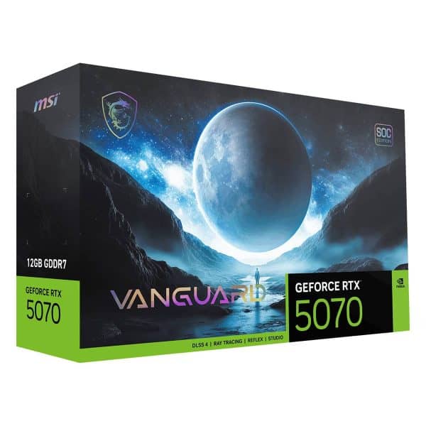 Msi Geforce Rtx 5070 12g Vanguard Soc 12gb Gddr7 192 Bit Dlss 4 Grafische Kaart 12