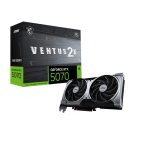 MSI GeForce RTX 5070 12G VENTUS 2X OC 12GB GDDR7 192 Bit DLSS 4 Grafische Kaart