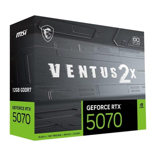 Msi Geforce Rtx 5070 12g Ventus 2x Oc 12gb Gddr7 192 Bit Dlss 4 Grafische Kaart 11