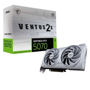 Msi Geforce Rtx 5070 12g Ventus 2x Oc White 12gb Gddr7 192 Bit Dlss 4 Witte Grafische Kaart 1