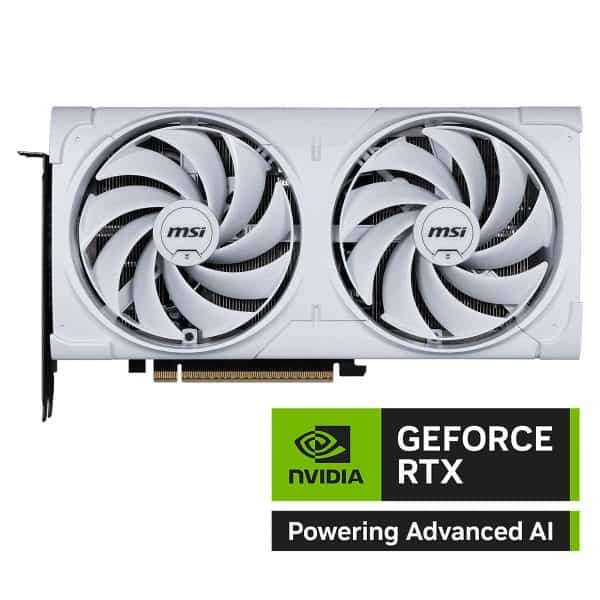 Msi Geforce Rtx 5070 12g Ventus 2x Oc White 12gb Gddr7 192 Bit Dlss 4 Witte Grafische Kaart 2