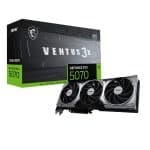 MSI GeForce RTX 5070 12G VENTUS 3X OC 12GB GDDR7 192 Bit DLSS 4 Grafische Kaart