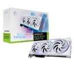 MSI GeForce RTX 5070 Ti 16G TRIO OC WHITE 16GB GDDR7 256 Bit DLSS 4 Witte Grafische Kaart