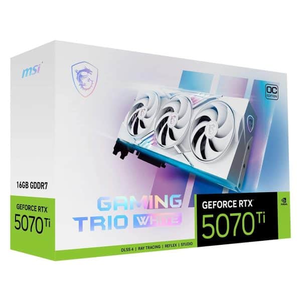Msi Geforce Rtx 5070 Ti 16g Trio Oc White 16gb Gddr7 256 Bit Dlss 4 Witte Grafische Kaart 13