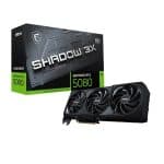 MSI GeForce RTX 5080 16G SHADOW 3X OC 16GB GDDR7 256 Bit DLSS 4 Grafische Kaart