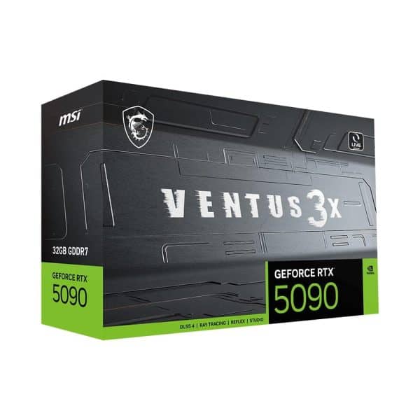 Msi Geforce Rtx 5090 32g Ventus 3x 32gb Gddr7 512 Bit Dlss 4 Grafische Kaart 12