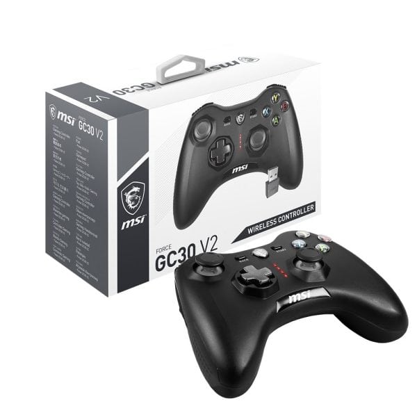 Msi Gg Force Gc30 V2 Draadloze Zwart Gamepad 9