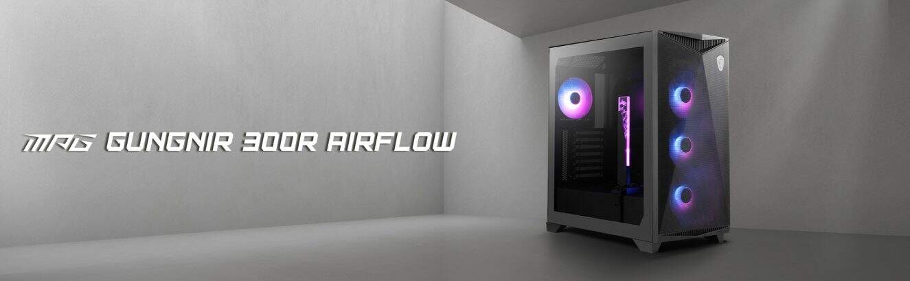 MSI GUNGNIR 300R ARGB Airflow Behuizing a1