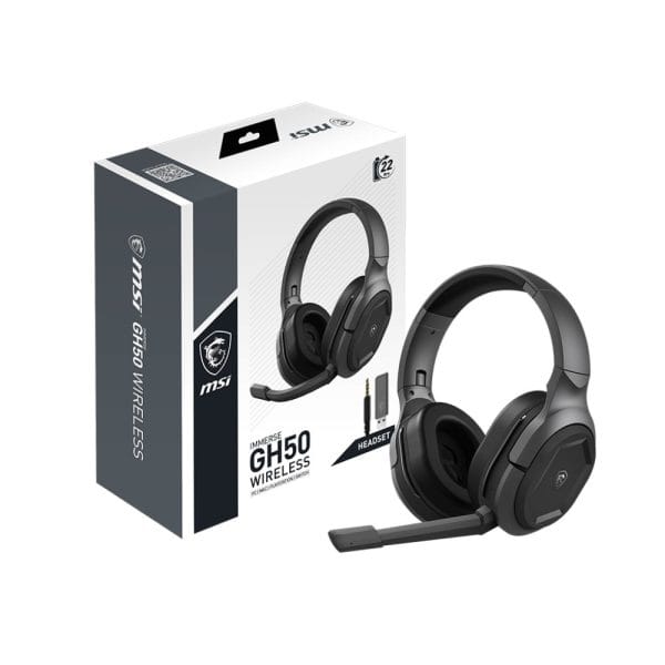 Msi Immerse Gh50 7.1 Surround Draadloze Gaming Headset 5