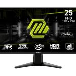MSI MAG 255F E20 24.5 inch 200Hz 0.5ms Full HD FreeSync Premium Rapid IPS Gaming Monitor
