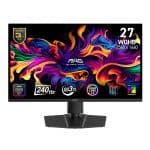 MSI MAG 271QP QD-OLED X24 26.5 inch 240Hz 0.03ms 2K WQHD Adaptive Sync Pivot Gaming Monitor