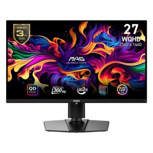 Msi Mag 271qpx Qd Oled 26.5 Inch 360hz 0.03ms Wqhd Adaptive Sync Pivot Gaming Monitor 1