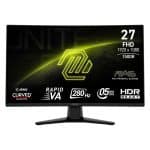 MSI MAG 274CXF 27 inch 280Hz 0.5ms Full HD Adaptive Sync Rapid VA Curved Gaming Monitor