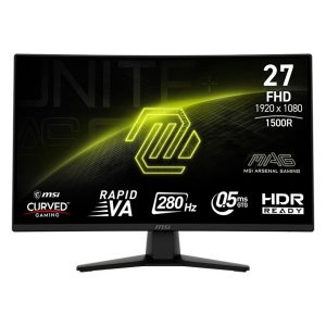 Msi Mag 274cxf 27 Inch 280hz 0.5ms Full Hd Adaptive Sync Rapid Va Curved Gaming Monitor 1