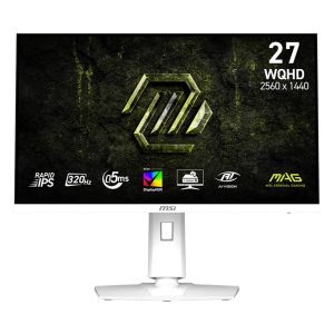 Msi Mag 274qrfw X32 27 Inch 320hz 0.5ms 2k Wqhd Adaptive Sync Rapid Ips Witte Pivot Gaming Monitor 1