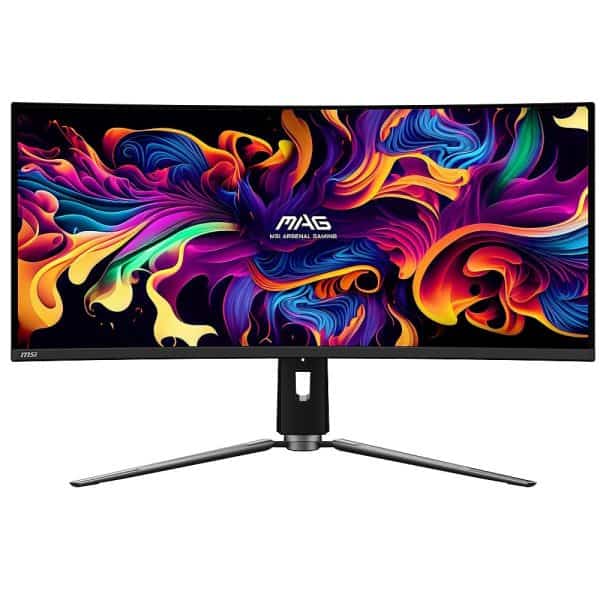 Msi Mag 341cqp Qd Oled 34 Inch 175hz 0.03ms Uwqhd Freesync Premium Pro Qd Oled Curved Gaming Monitor 4