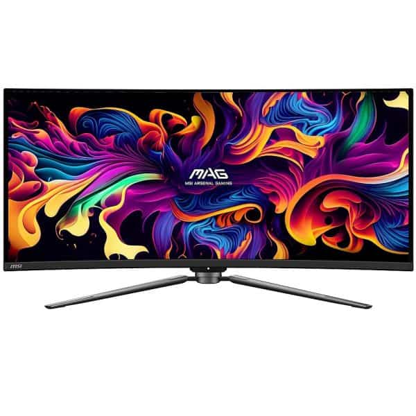 Msi Mag 341cqp Qd Oled 34 Inch 175hz 0.03ms Uwqhd Freesync Premium Pro Qd Oled Curved Gaming Monitor 5