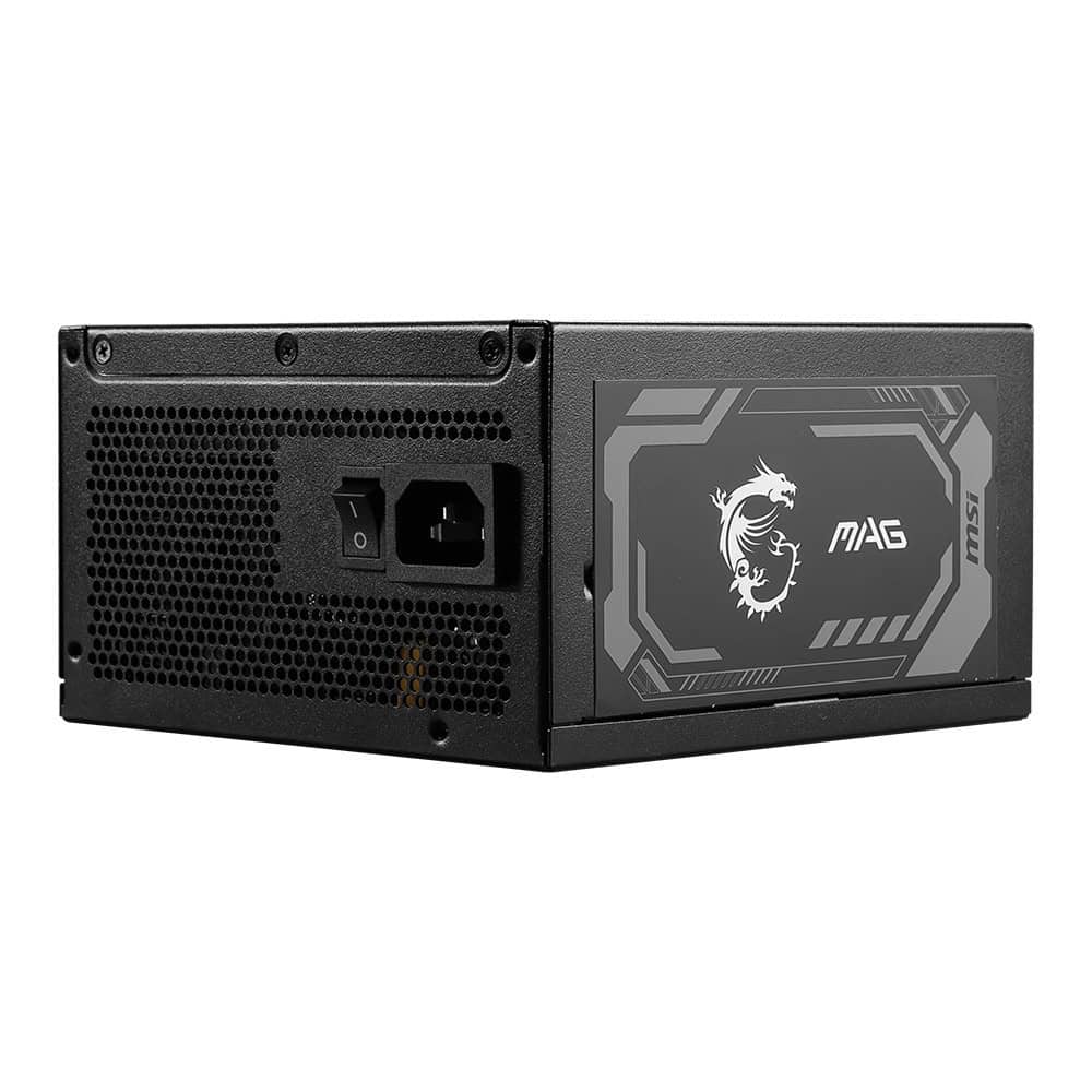 Msi Mag A1250gl Pcie5 1250w 80+ Gold Full Modulaire 135mm Ventilator Voeding 12