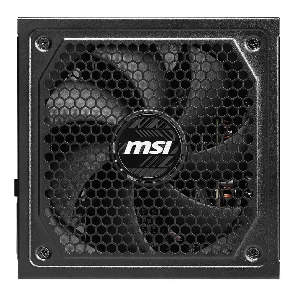 Msi Mag A1250gl Pcie5 1250w 80+ Gold Full Modulaire 135mm Ventilator Voeding 3