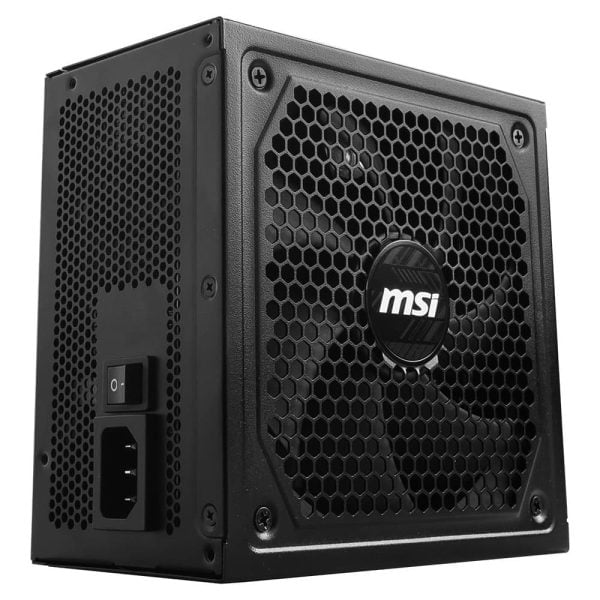 Msi Mag A1250gl Pcie5 1250w 80+ Gold Full Modulaire 135mm Ventilator Voeding 5