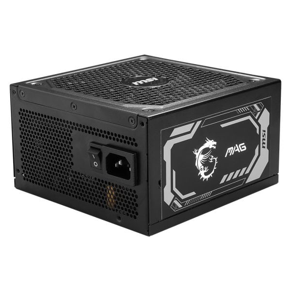 Msi Mag A1250gl Pcie5 1250w 80+ Gold Full Modulaire 135mm Ventilator Voeding 8