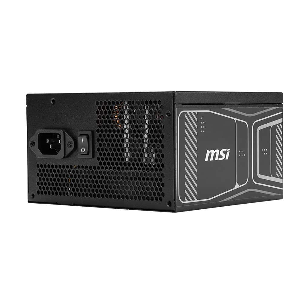 Msi Mag A750gn Pcie5 750w 80+ Gold 120mm Ventilator Voeding 9