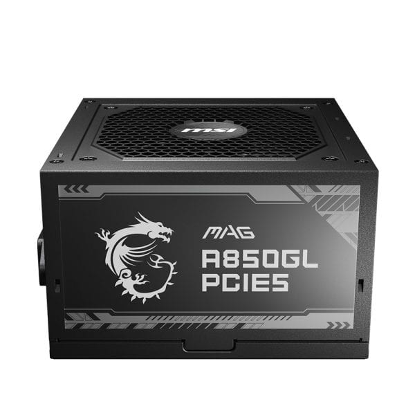 Msi Mag A850gl 850w 80+ Gold Pcie 5 Full Modulaire 120mm Ventilator Voeding 10