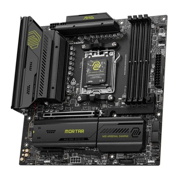 Msi Mag B850m Mortar Wifi 8200mhz (oc) Ddr5 Socket Am5 M.2 Hdmi Matx Moederbord 3