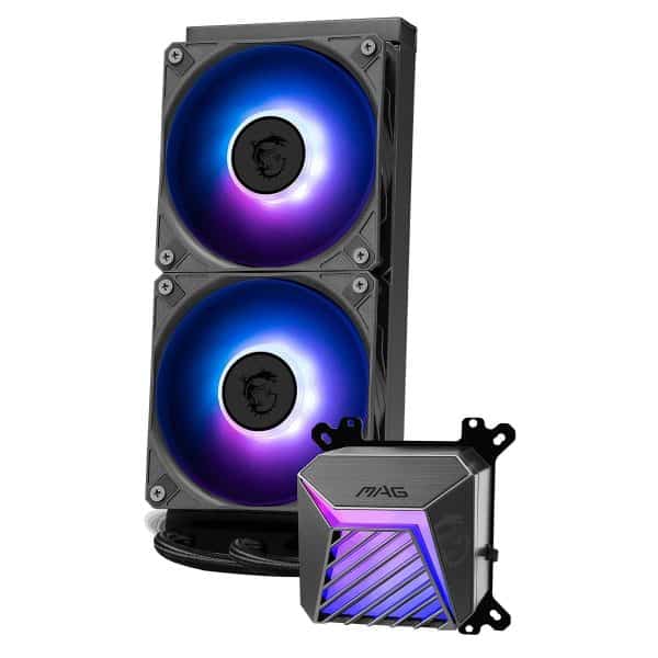 Msi Mag Coreliquid A15 240 Argb 240mm Intel Amd Compatibel Cpu Waterkoeler 7