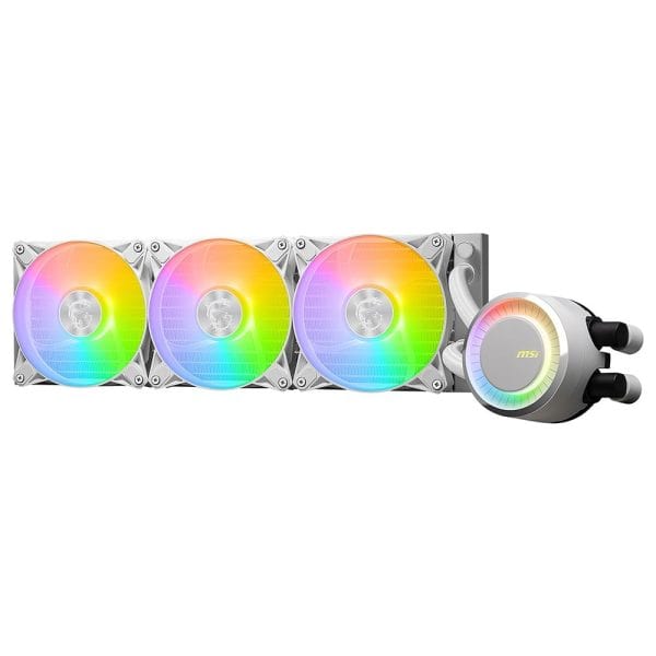 Msi Mag Coreliquid E360 Witte 360mm Intel Amd Compatibel Cpu Waterkoeler 2